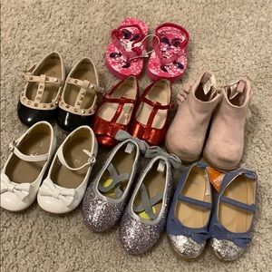 Baby girl size 5 shoe lot